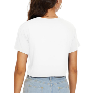 2025 mujeres cuello redondo Slim Fit manga corta Camiseta Casual Streetwear verano Tops de talla grande ropa de moda - Product Image 3