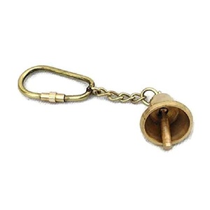 Venta al por mayor de latón náutico rueda de barco llavero a granel - Product Image 2