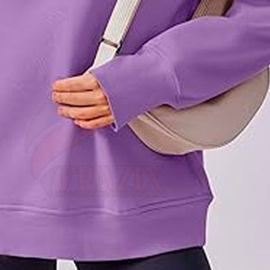 Sweat-shirts décontractés pour femmes 100% coton avec nouveau design imprimé pour l'automne/hiver, respirants, avec logo placé à l'avant - Product Image 4