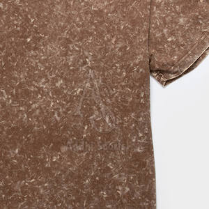 Diseñe su propio logotipo Camisetas de lavado ácido para hombres Ropa casual Último diseño Camisetas de lavado ácido para hombres - Product Image 2