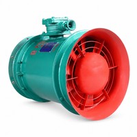 Ventilator Aksial Listrik Anti Ledakan YBT/FBY-75kW 11kW 22kW untuk Penggunaan Tambang dan Ventilasi Lokal 380V/660V