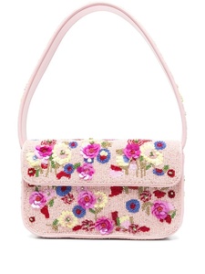 Bolso de Hombro con Cuentas Hecho a Mano con Diseño Floral y Geométrico, Bolso de Mano de Lujo con Diseño Floral para Fiestas y Eventos para Mujeres y Niñas - Product Image 3