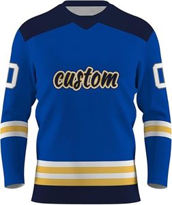 Vente en gros d'uniforme de hockey sur glace unisexe sur mesure uniforme de hockey sur glace respirant à séchage rapide à vendre - Product Image 3