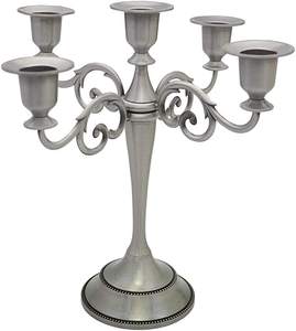 Bougeoir en métal fait à la main de qualité supérieure forme de couleur personnalisée dessus de table de luxe décoratif en gros autres bougeoirs - Product Image 5