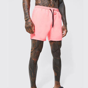 2025 verano Swin corto High Street cómodo hombres pantalones cortos de baño dos bolsillos cordón personalizado al por mayor Venta caliente ropa de moda - Product Image 2