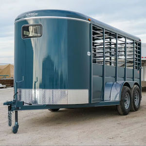 Remolque para Ganado con Entrega a Domicilio, 6x16, con Componentes Hidráulicos Duraderos, 7k GVWR, Carga Útil de 25-30T, en Venta - Product Image 1