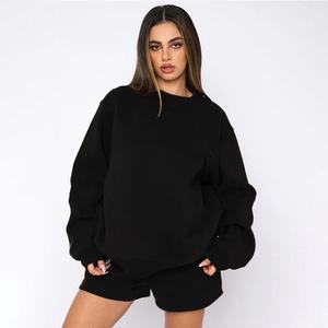 Nueva sudadera para mujer, jersey con hombros caídos, sudadera para mujer en diferentes estilos, sudadera con logotipo personalizado para mujer - Product Image 1