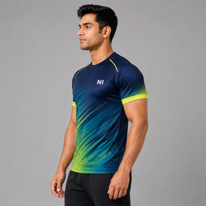 Breathable Dry Fit T <b>Shirt</b> for Men Lightweight Sports Gym Running Casual Fitness Wear Mens Athletic Dry Fit T <b>Shirt</b> - Product Image 6