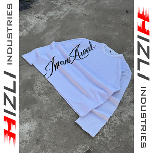 Camiseta Corta de Manga Larga de Algodón 100% con Tejido Waffle Térmico, Impresión Personalizada, para Hombre y Mujer, Ropa Urbana, Fabricante Mayorista - Product Image 2
