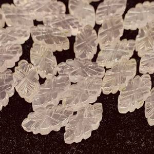 Cuentas de Piedras Preciosas Sueltas de Cuarzo Rosa Talladas a Mano, Forma Elegante, 16X8.5 MM, para Joyería - Product Image 3