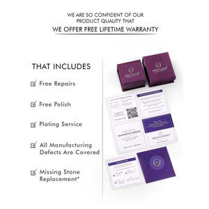 Boucles d'oreilles mode saphir - Product Image 4