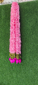 Cuerda de loto de jazmín de tela para bodas y festivales indios hogar y decoración Ganpati guirnalda de boda accesorio decorativo - Product Image 3