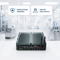 Mini PC industriel sans ventilateur pour l'automatisation des bâtiments, ordinateur compact pour les systèmes de contrôle des installations