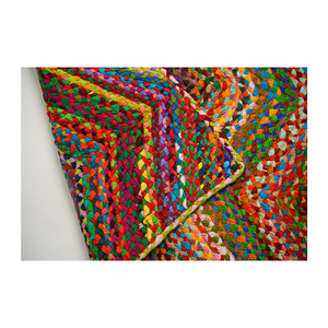 Alfombra de yute hecha a mano de opulencia orgánica, alfombra lujosa, piso tejido meticulosamente, el hogar trae textura cálida, eleva tu vida - Product Image 1