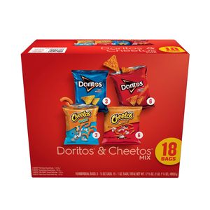 Caja de Paquete Variado de Doritos y Cheetos de Frito-Lay, 18 Unidades - Product Image 1