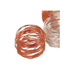 Ensemble de 3 anneaux de serviette de différentes formes, taille personnalisée, forme ronde, anneaux de serviette fabriqués en Inde - Product Image 6