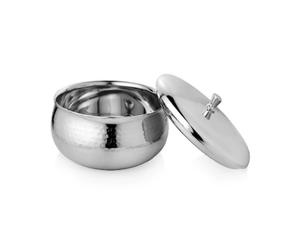 ชามใส่อาหารเย็นทำจากทองเหลืองนิกเกิลสีทองดีไซน์สุดเจ๋งสำหรับใช้ในบ้านโรงแรมผลไม้แห้งใช้ในอาหารเย็นเครื่องครัว - Product Image 1