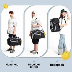 Large Pickleball <b>Backpack</b> with 30-40L Capacity Holds 4 Paddles <b>Accessories</b> Shoe Compartment Fence Hooks Multiple Storage Pockets - Product Image 6