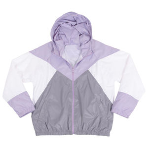 Chaqueta Cortavientos para Hombre, 100% Poliéster, Bloques de Color, Cremallera, Cortavientos de Nailon, Impermeable, Chaqueta para Lluvia y Nieve - Product Image 1