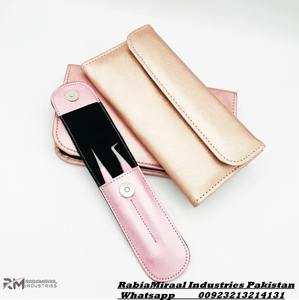 RMI แหนบถอนขนตาสเตนเลสเกรดพรีเมี่ยมพร้อมที่จับกันลื่นเพื่อแยกและจัดวางขนตาแต่ละ RMI-MZ-LT-1680 - Product Image 4