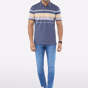 Polo sencillo con logotipo personalizado para hombre, ropa informal, servicio OEM, nueva moda, alta calidad, Polo para hombre a la venta - Product Image 4