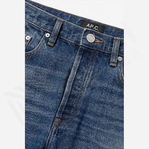 Winter <b>Denim</b> <b>Shirts</b> <b>Men</b> Fashion Custom Logo Long Sleeve Slim Fit Casual Jeans <b>Shirts</b> Wholesale Customized Color Custom Design - Product Image 5