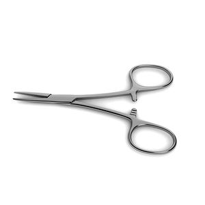 Fórceps profesionales para mosquitos de acero inoxidable, Instrumentos dentales de punta recta para sala de cirugía, fuente de alimentación Manual - Product Image 5