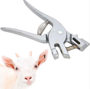 Gran oferta, instrumento veterinario, punzón de orejas de cerdo y alicates de marcado para orejas para marcar y perforar orejas de cerdo - Product Image 1