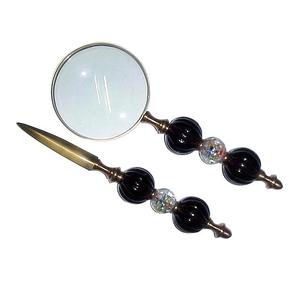 2025 Vintage métal oeil verre avec Antique Bronze couleur indien artisanat haute qualité loupe produit en gros article de luxe - Product Image 3