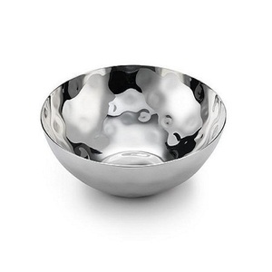 Bol à manucure en acier inoxydable martelé, taille et forme personnalisées, pour salon, spa, massage - Product Image 5