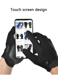 High Quality Cotton Short-<b>Finger</b> Sports Gloves Winter Gym & Outdoor Road Bicycle Riding New Model <b>Biking</b> for Cycling - Product Image 4