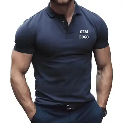 2024 estate nuovo design in bianco palestra allenamento slim fit t-shirt polo in cotone 100% in bianco stampato personalizzato per gli uomini crea il tuo logo