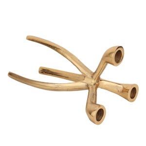 Minimalist Candle Stand Holder for Home Decor <b>Bedroom</b> Living Room Table Stylish Modern Accent with Functional Use - Product Image 2