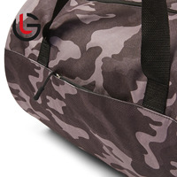 Bolsa de Viaje Impermeable de Alta Calidad, Ligera y Duradera, con Diseño de Camuflaje Personalizado, Unisex, de Lona Encerada de Algodón Genuino