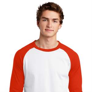 Jersey deportivo raglán para hombre, ligero y elegante, ideal para ropa informal y entrenamiento deportivo - Product Image 5