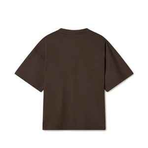 เสื้อยืดโอเวอร์ไซส์แขนสั้นสไตล์วินเทจ ล้างสีแบบแอซิด ผ้าคอตตอน 100% สำหรับผู้ชาย ออกแบบโลโก้ตามสั่ง ขายส่งสำหรับฤดูร้อน - Product Image 6