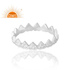 Nuevas llegadas, anillo de plata de ley con diseño elegante, joyería personalizada para mujer, regalo para ella. - Product Image 4