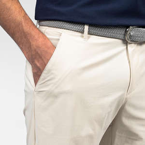 Shorts de golf décontractés pour hommes OEM, pantalons mi-longs personnalisés, polyester, matière à séchage rapide, taille plus, logo imprimé, shorts pour hommes - Product Image 5