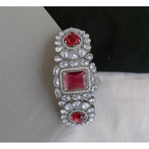 Bracelet diamant à la mode étincelant Zircon Braclate à la mode diamant Kada luxe trèfle Design bracelet pour femmes et filles - Product Image 1