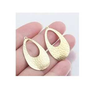 Heritage <b>inspired</b> brass earrings for women with intricate handcrafted art perfect for cultural events and celebrations - Product Image 3