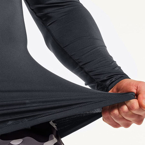 Camiseta de Compresión Personalizada Sublimada para Hombre en Diferentes Colores, Camiseta de Gimnasio de Manga Larga, Cómoda, Personalizada para BJJ - Product Image 4