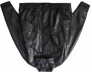 เสื้อแจ็กเก็ตหนังสำหรับผู้ชายวัสดุเนื้อนุ่มระบายอากาศได้ดีเสื้อแจ็กเก็ตผู้ชายกันยับ - Product Image 2