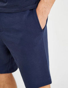 Ensemble de sports d'été 2 pièces pour hommes personnalisés t-shirt et short à manches courtes respirant vêtements de sport décontractés pour la salle de sport vêtements de sport OEM - Product Image 4