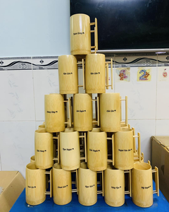 Tasse en fibre de bambou Tasse à boire en bambou 100% Tasse en bambou naturel Akina - Product Image 2