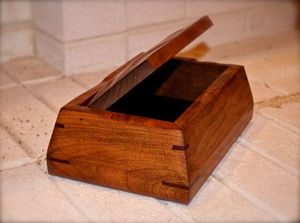 กล่องไม้เก็บเครื่องประดับทำจากไม้กล่องเก็บเครื่องประดับทำจากไม้ Naturl Solide ที่แตกต่างกันแบบกำหนดเอง - Product Image 5