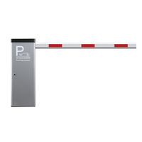 Sistema de puerta de barrera de estacionamiento de coche de apertura rápida de alta calidad pluma de velocidad ajustable hecha de acero y aluminio
