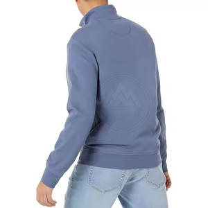 High Quality <b>Mens</b> Fashion Clothing Outdoor Casual Relaxed Fit <b>Quarter</b> <b>Zip</b> Pullover Sweatshirts - Product Image 5