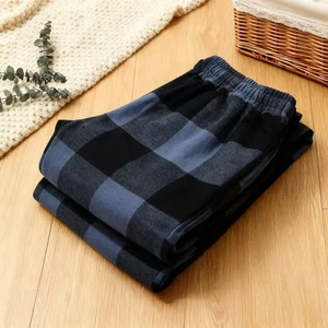 Pantalon de pyjama décontracté pour homme tendance, nouveau style élégant, 100% coton, polyvalent pour le printemps et l'automne, peut être porté à l'extérieur - Product Image 5