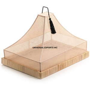 Plateau de service hexagonal en bois Plateau de chocolat fait à la main de belle qualité Plateau de service en bois de luxe le plus vendu - Product Image 6