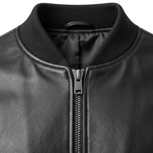 Chaqueta de Cuero para Hombre 2026, Corte Ajustado, Estilo Motero Moderno, Chaqueta de Invierno Genuina, Ideal para Moda Urbana y Uso Casual - Product Image 6